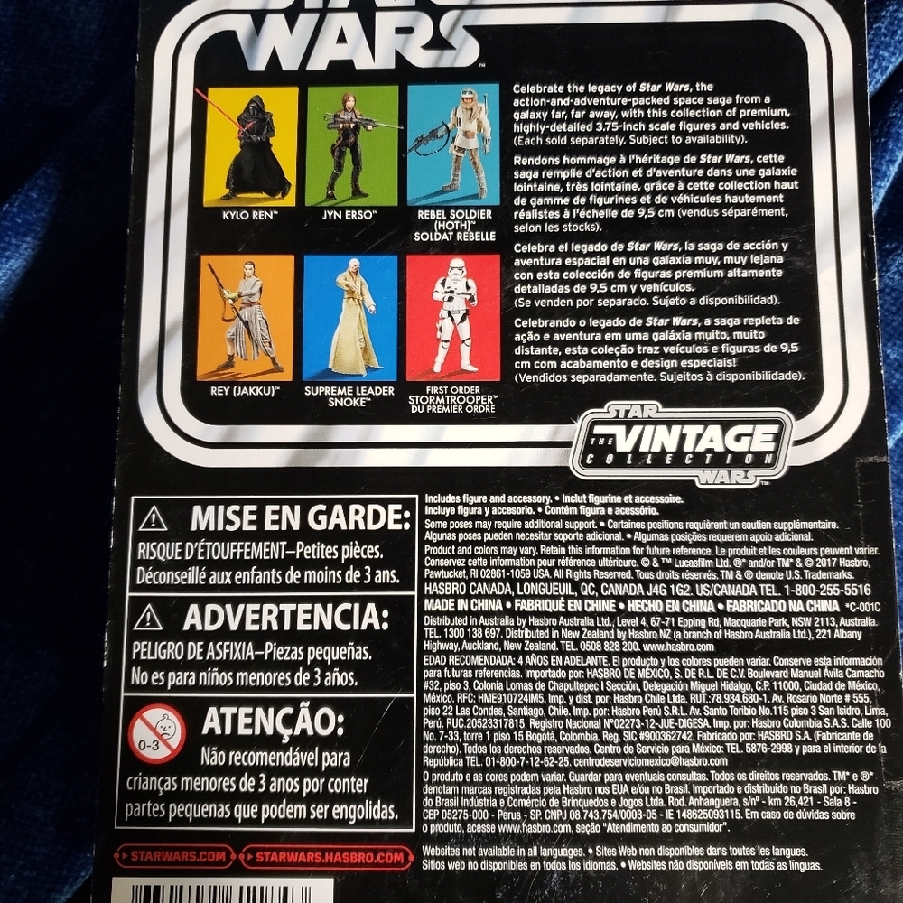 Star Wars The Last Jedi Vintage Collection Snoke - Picture 2 of 2